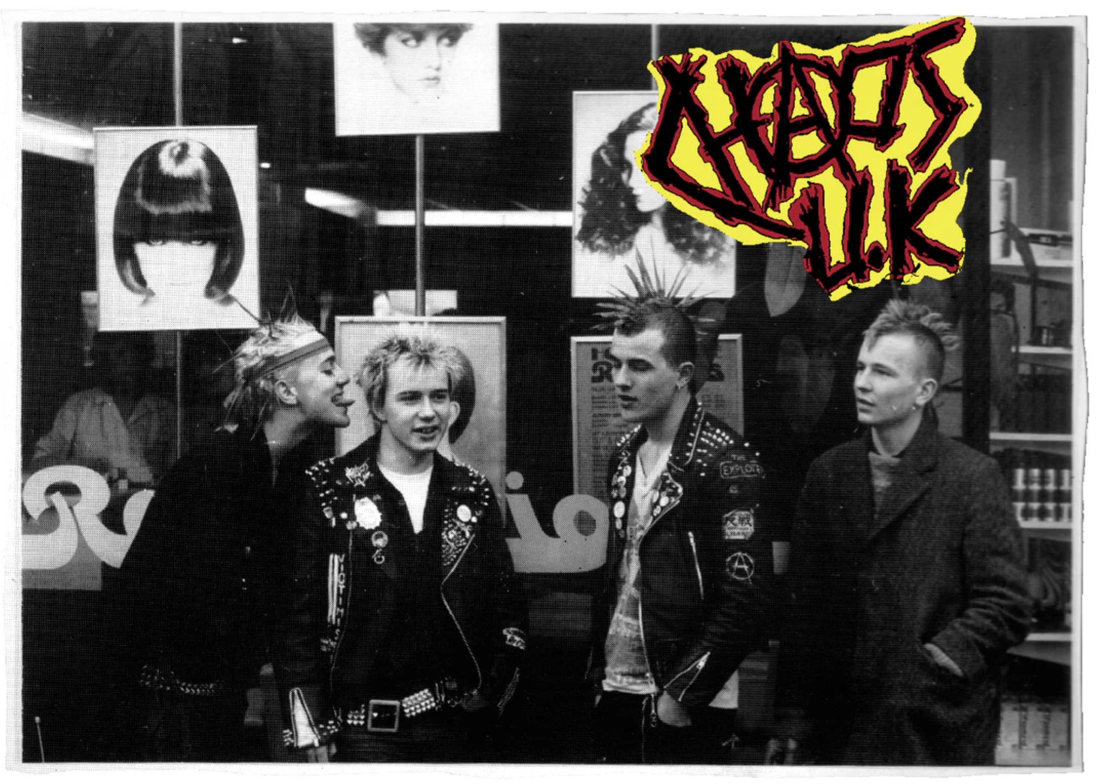 Chaos UK - Band Yellow - Shirt